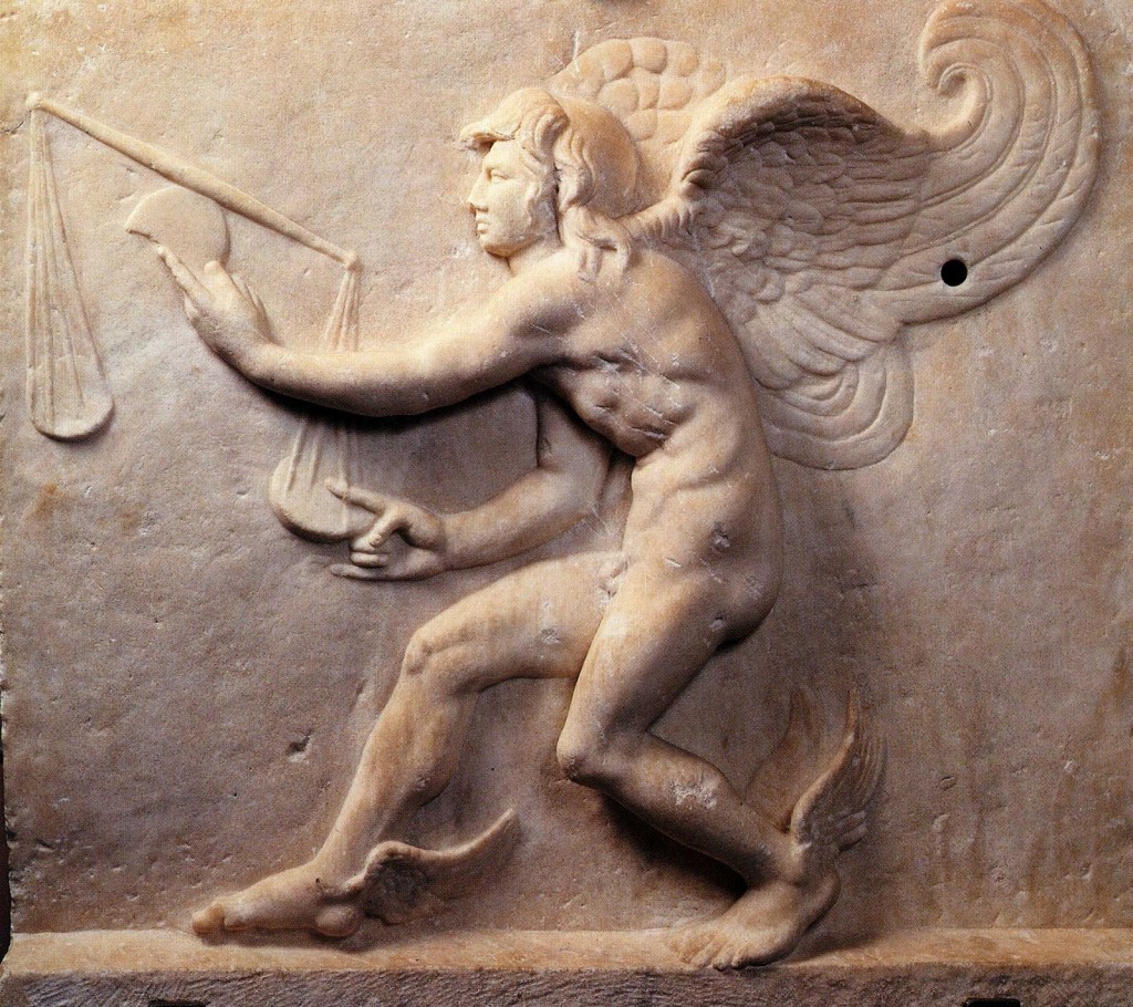 Боги и существа древней Греции. Греческая мифология. Древний бог времени Кайрос.